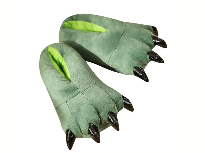 DINOSAUR CLAW WINTER SLIPPERS