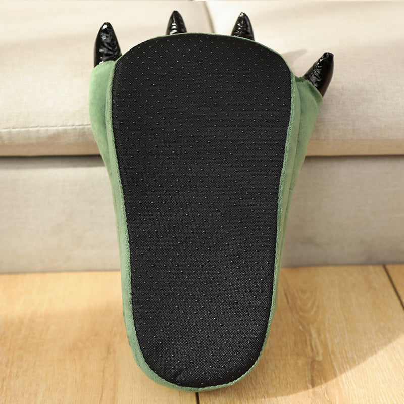 DINOSAUR CLAW WINTER SLIPPERS