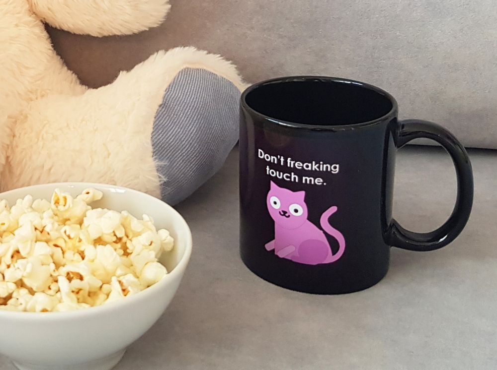 CAT MUG. A funny gift for home and cat lovers
