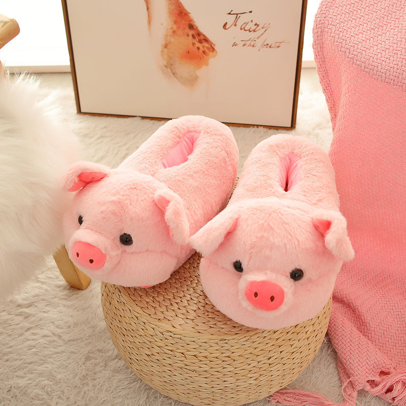 PIG WINTER SLIPPERS