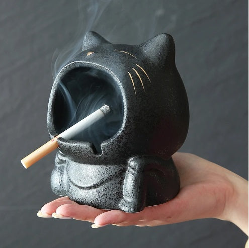 BIG MOUTH CAT ASHTRAY