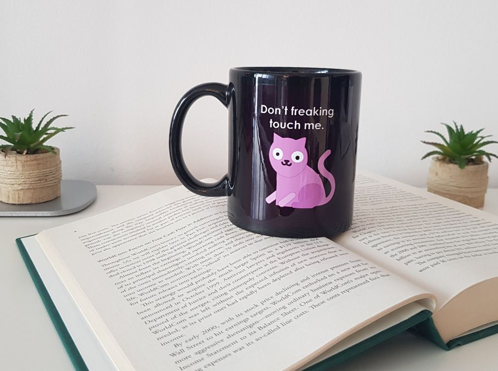 CAT MUG. A funny gift for women and cat lovers