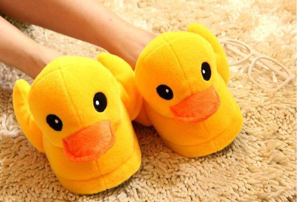 DUCK OPEN-HEELED SLIPPERS