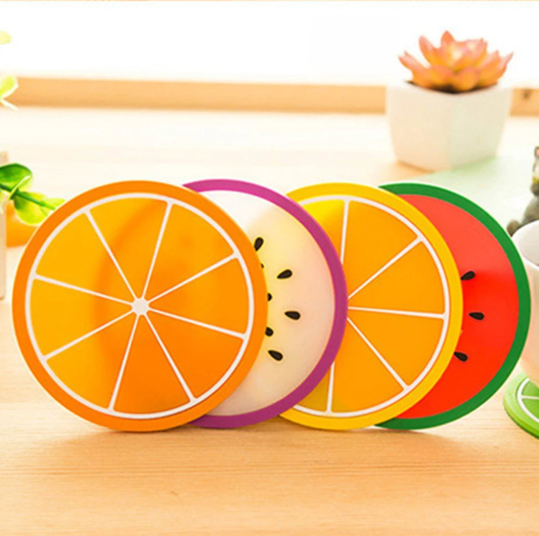 FRUIT-INSPIRED COASTERS - PACK OF 6