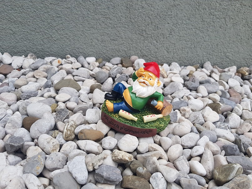 HUNGOVER GARDEN GNOME