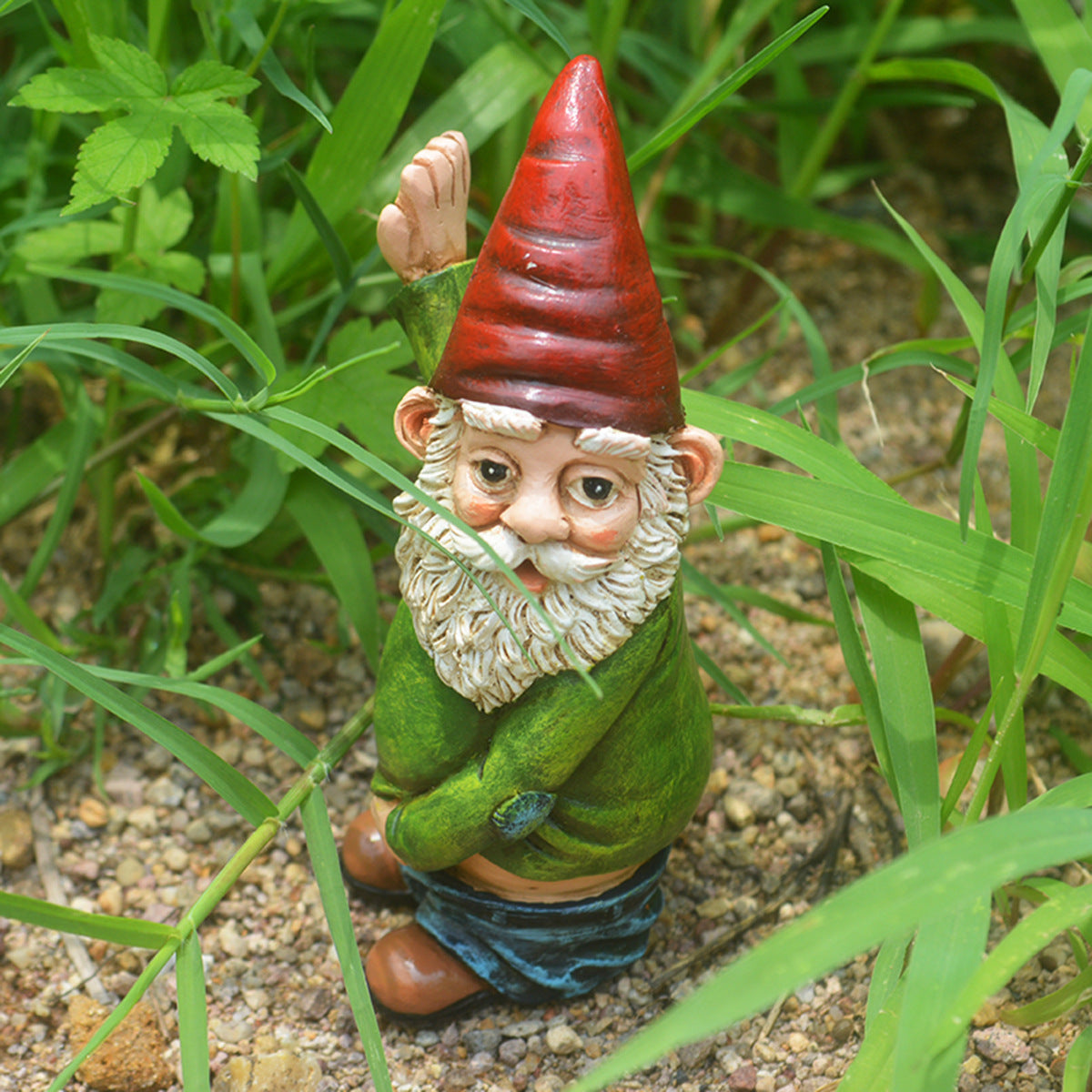 PEEING GARDEN GNOME. A special occasion gift and funny gift for garden.