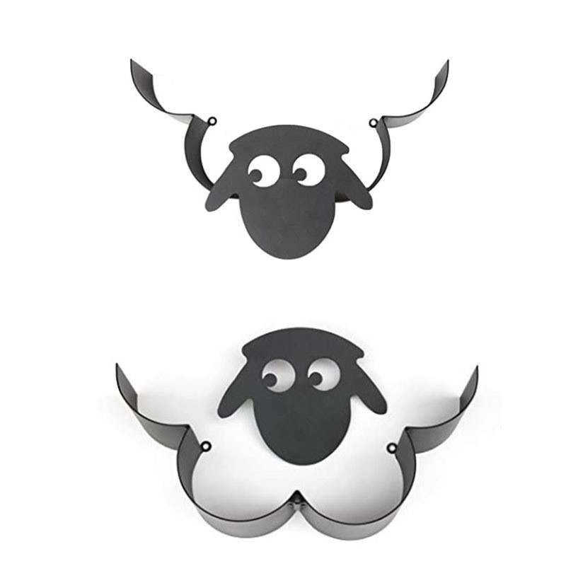 Get your WALL MOUNTED SHEEP TOILET ROLL HOLDER.  A fun product that is easy to asemble.