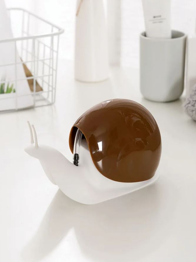 SNAIL SOAP DISPENSER. A funny gifts for women and men.